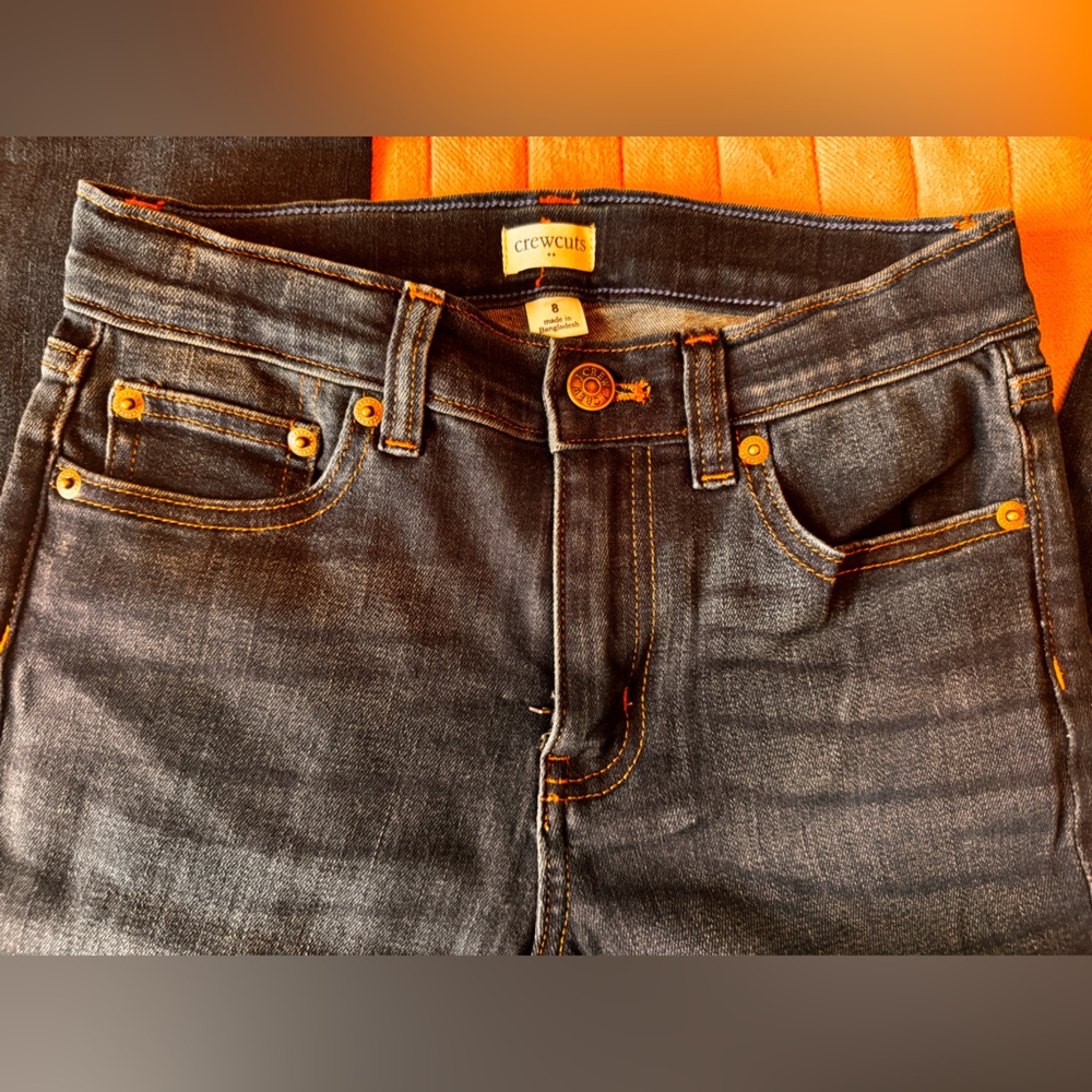 Boys Dark Wash J Crew Jeans